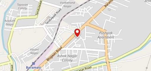 Domino's Pizza Ashok Nagar Colony, Baramati on map