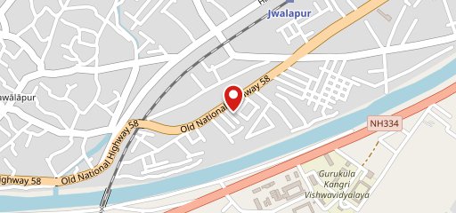 Downtown on map