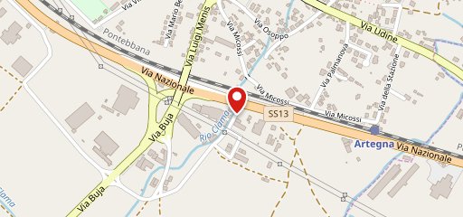 DrinDro L'Osteria d'Artegna sulla mappa