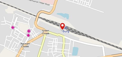 Durg dwara Chhattisgarh on map