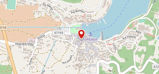 Eis Caffe Jelsa sulla mappa