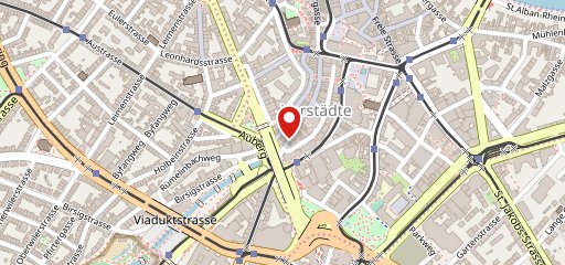 Restaurant El Mexicano Basel sulla mappa
