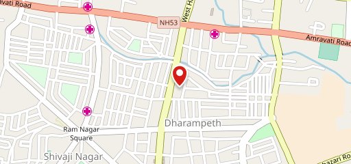 Farzi Cafe' Nagpur on map