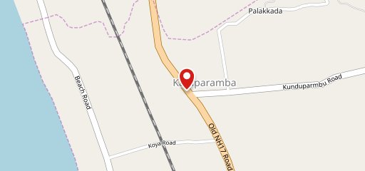 Fast Food on map