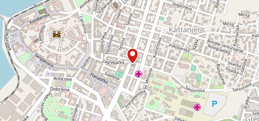 Fast Food Reka sulla mappa