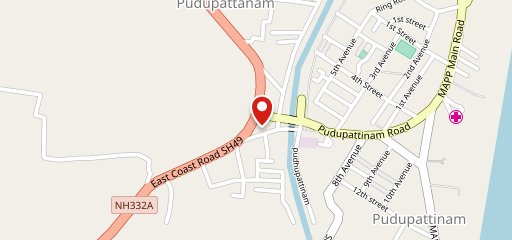 FB cakes kalpakkam on map