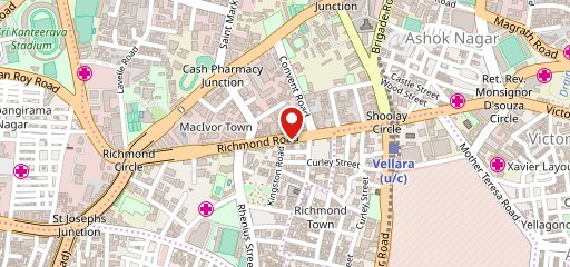 Fia’s Lounge - Authentic Parsi Cuisine - Bangalore on map