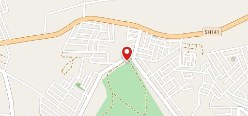Food street on map