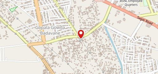 Friends food corner on map