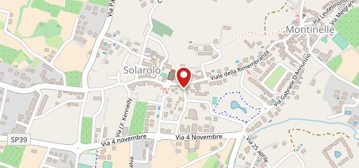Il Gatto che Ride sulla mappa