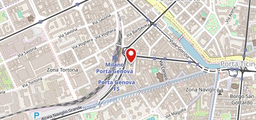 Gelateria Artigianale Porta Genova sulla mappa