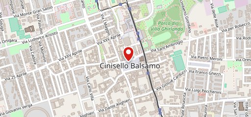 Giardino D'Asia sulla mappa