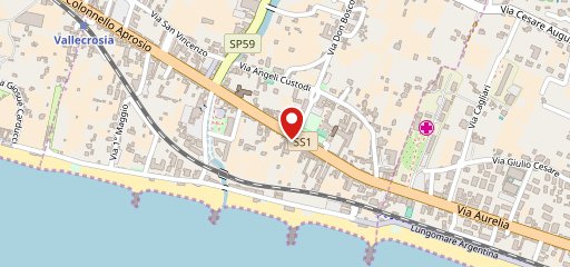 Giropizza Vallecrosia sulla mappa