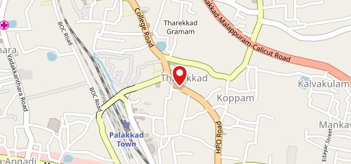 Gowri Cafe Palakkad on map