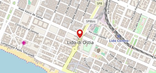 Pizzeria Grano13 Roma sulla mappa
