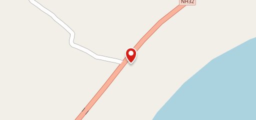 Green apple hotel on map