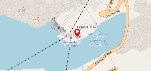 Grimsel Hospiz sulla mappa