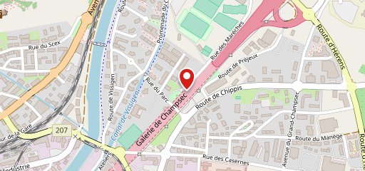 La Plage - Buvette du cours sulla mappa