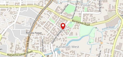 Gupta Bhelpuri and snacks on map
