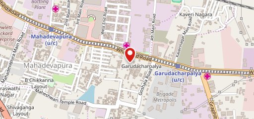 Haldiram's - Mahadevapura (Cloud Kitchen) on map