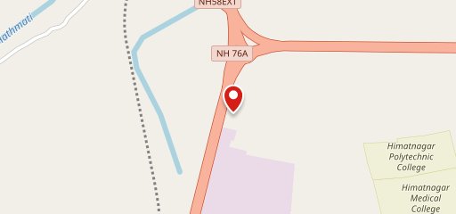 Haryana Dal-Bati, Himmatnagar on map