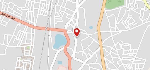 Hideout food cafe on map