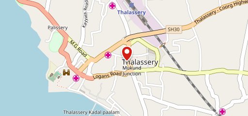 Honey special cake on map