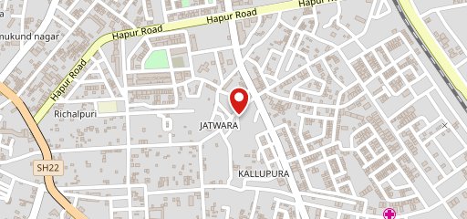 Hot Pizza on map