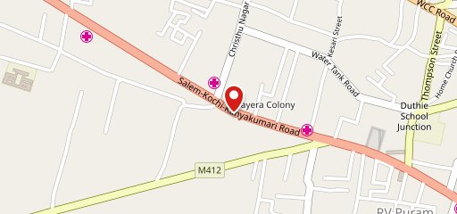 Hot kati roll on map