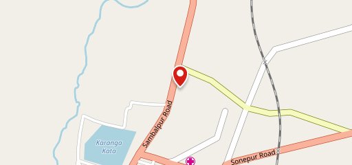 Hotal Sai krupa on map