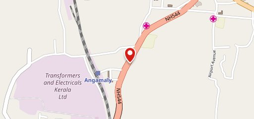 Hotel Aryaas Ambalapuzha on map