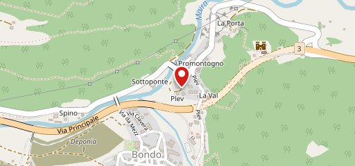 Hotel Bregaglia sulla mappa
