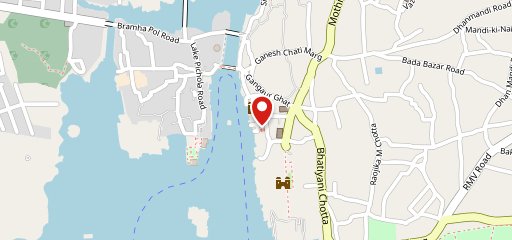 Hotel Devraj Niwas on Lake Pichola Udaipur on map
