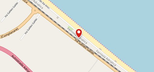 Hotel Gabbiano sulla mappa