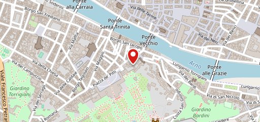 Hotel La Scaletta al Ponte Vecchio sulla mappa