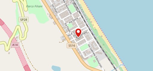 Hotel Saint Tropez sulla mappa