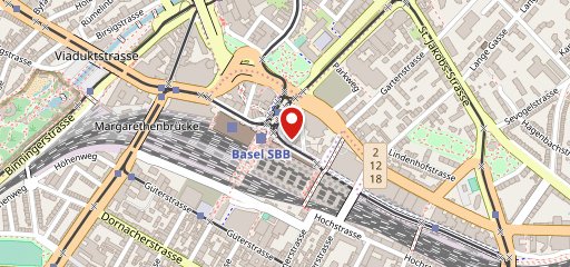 Hotel Victoria Basel sulla mappa