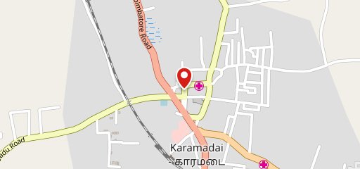 Ibrahim Rawther Biriyani, Karamadai on map