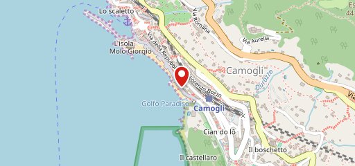 IL Barcollo Camogli sulla mappa