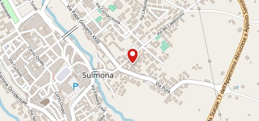 Il Sulmontino Ristorante da asporto sulla mappa