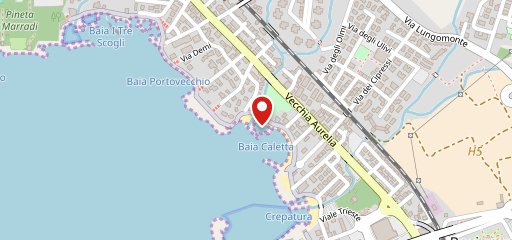 Bagno Tirreno sulla mappa