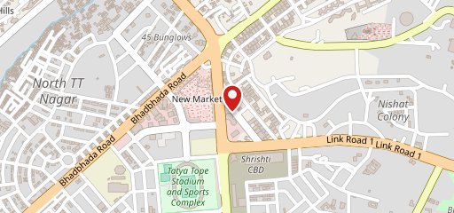 Indian coffee house on map