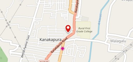 Indira Canteen - Kanakapura (Ward No.05) on map