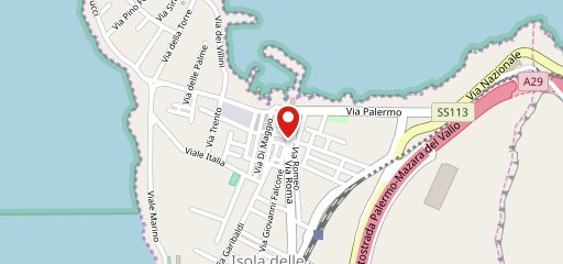 Isola pesca sulla mappa