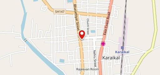 Karaikal Iyengar bakery on map