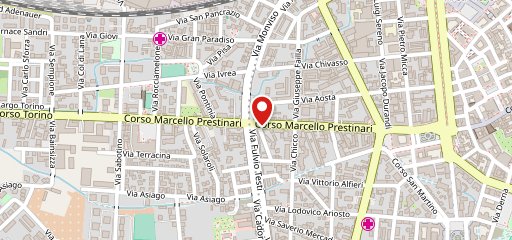 Pizzeria JAMM Vercelli sulla mappa