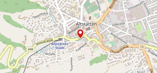 Haifisch Bar Altstätten sulla mappa