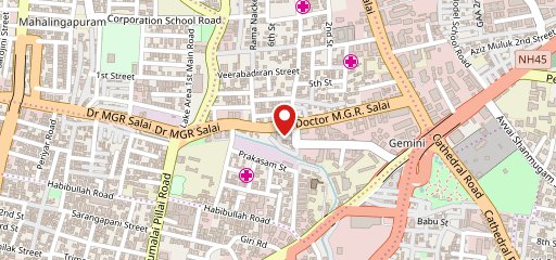 Junior Kuppanna - Nungambakkam on map