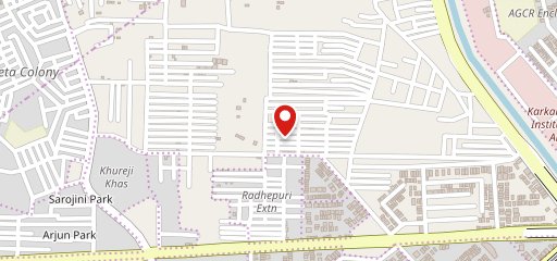 Just Pizzas on map