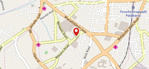 Trichy Karthik Mess on map